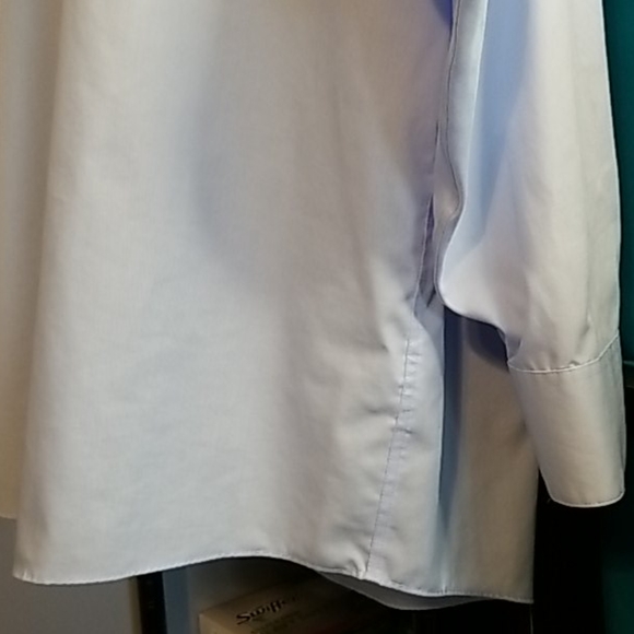 <GEOFREY BEENE> Long Sleeve 100%Cotton Dress Shirt - Picture 9 of 14